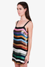The Attico Multicoloured Sequin Mini Dress Size 2