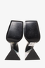 The Attico Silver Heels Size 37