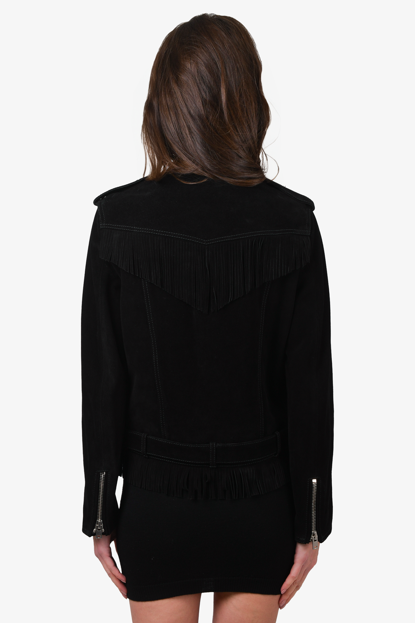 Kooples clearance fringe skirt