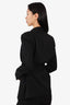 The Kooples Black Wool Tuxedo Blazer Size 38 with Tie