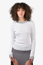 The Kooples White Studded Sweater Size 2