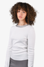 The Kooples White Studded Sweater Size 2