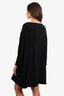 The Row Black Oversized Mini Dress Size M/L