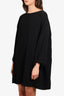 The Row Black Oversized Mini Dress Size M/L