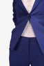 The Row Blue Two Piece Suit Set Size 4