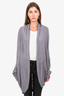 The Row Light Purple Cashmere Draped Cardigan Size M/L