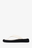 The Row White Platform 'Ginza' Sandals Size 40