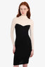 Theory Black/White Knitted Dress size P