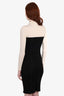 Theory Black/White Knitted Dress size P