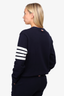 Thom Browne Navy Cotton Striped Sweater Size 3