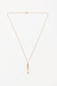 Tiffany & Co. 18K Rose Gold Diamond Atlas Pendant Necklace
