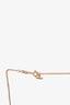 Tiffany & Co. 18K Rose Gold Smile Pendant Necklace