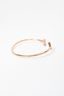 Tiffany T Wire Rose Gold Mother of Pearl Bracelet
