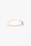 Tiffany T Wire Rose Gold Mother of Pearl Bracelet