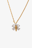 Tiffany & Co. 18K Yellow Gold Diamond Butterfly Pendant Necklace
