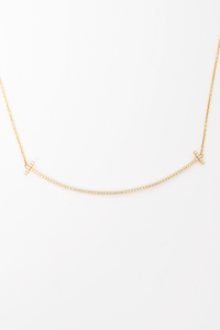 Tiffany and co 2025 smile necklace price