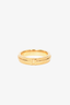 Tiffany & Co. 18K Yellow Gold Narrow T Band Ring with Engraving Size 7.75