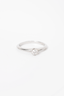 Tiffany & Co. Platinum 0.21ct Single Diamond Ring Size 8.5