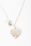 Tiffany & Co Silver Please Return to Love Heart Necklace