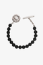 Tiffany & Co Silver/Black Onyx Beaded Bracelet
