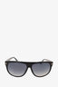 Tom Ford Black Frame Square Tinted Sunglasses