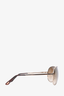 Tom Ford Gold Aviator 'Charles' Sunglasses