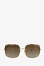 Tom Ford Gold Frame Square Sunglasses