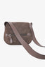Tom Ford Grey Leather/Suede Messenger Bag