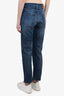 Toteme Dark Blue Denim Straight Leg Jeans Size 27