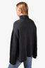 Toteme Grey Wool/Cotton Turtleneck Sweater Size S