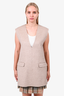 Toteme Wool/Cashmere Vest 'Alcoba' Tunic Size XXS