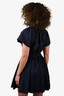 Ulla Johnson Navy Cotton Rope Belted Dress Size 4