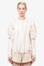 Ulla Johnson Pink/White Tie Dye Sweater Size L