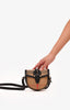 Burberry Nova Check Canvas/Leather Crossbody Buckle Bag