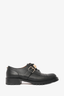 Valentino Black Leather Rockstud Loafers Size 36.5