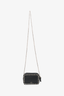 Valentino Black Leather Rockstud Mini Camera Chain Bag