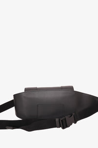 Valentino Black Leather 'Supervee' Belt Bag