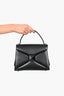 Valentino Black One Stud Mini Flap Top Handle Bag (No Strap)