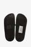 Valentino Black Rockstud Rubber Slider Sandal Size 37