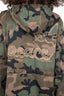 Valentino Embellished Camouflage Jacket Size 4