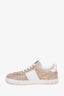 Valentino Gold Glitter Rockstud Sneaker Size 39