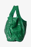 Valentino Green Python Leather Nuage Hobo Bag