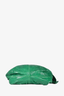 Valentino Green Python Leather Nuage Hobo Bag