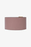 Valentino Mauve Pink Leather Rockstud Wide Bracelet