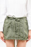 Valentino Olive Green Cargo Skirt Size 42