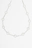 Van Cleef & Arpels 18K White Gold 20 Motif Mother of Pearl Vintage Alhambra Necklace