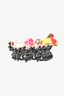 Venessa Arizaga Black Chain/Woven Multicharm Bracelet