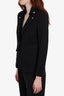 Veronica Beard Black Blazer with Detacheable Collar size 6