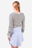 Veronica Beard Jeans Navy/White Striped Dress Size XS