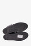 Versace Black Leather Medusa High Top Sneaker Size 42.5